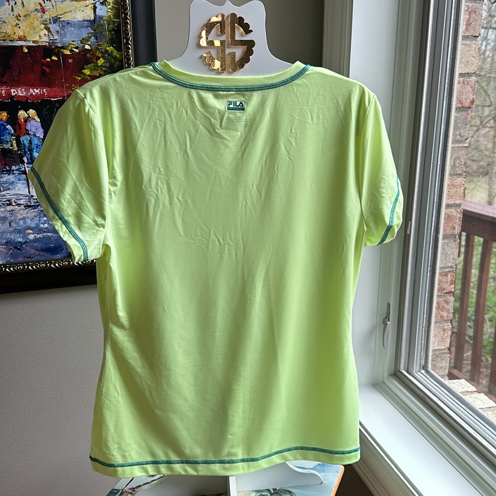 TWO for ONE Fila Sport Brand Activewear Workout Tops. Size LARGE. - Picture 6 of 8